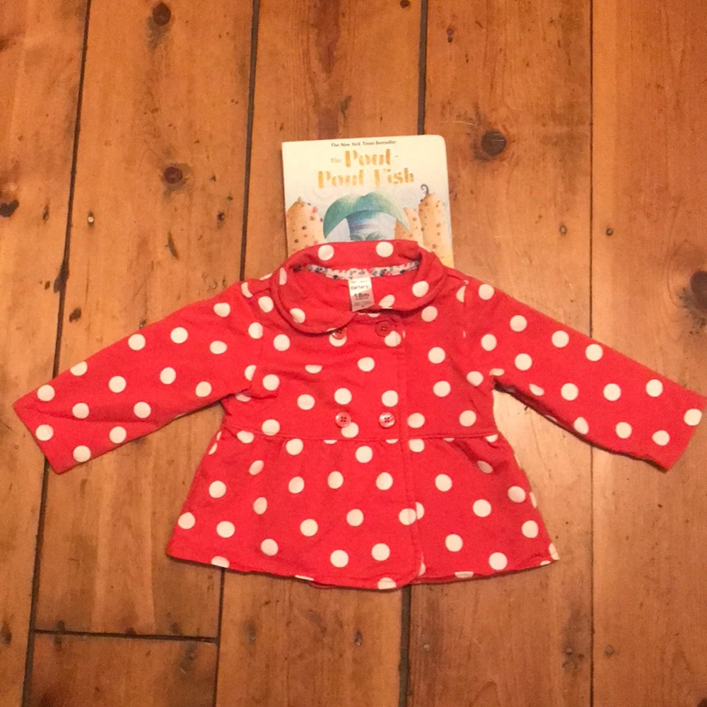 Carters Baby Girls Pink Light Sweater Size 18M